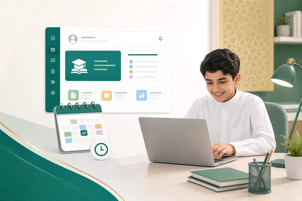 منصة مدرستي الجدول 2026