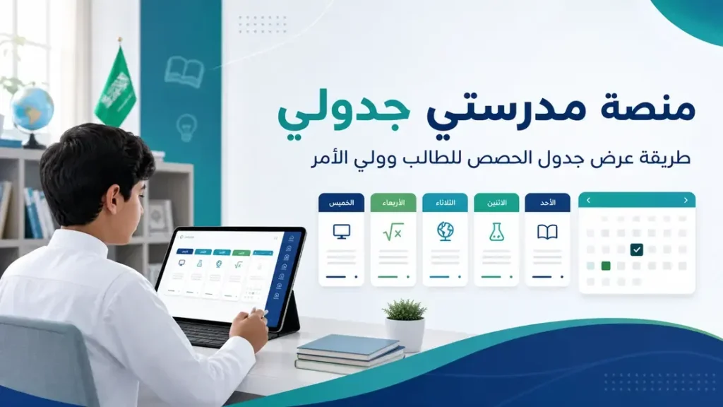 منصة مدرستي جدولي
