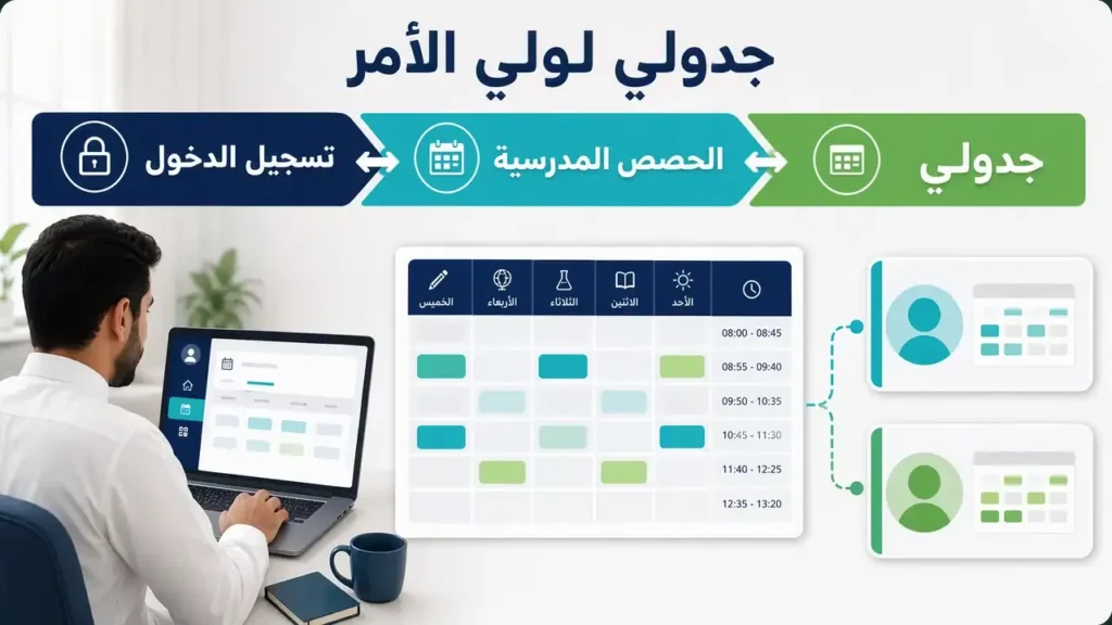 منصة مدرستي جدولي لولي الأمر