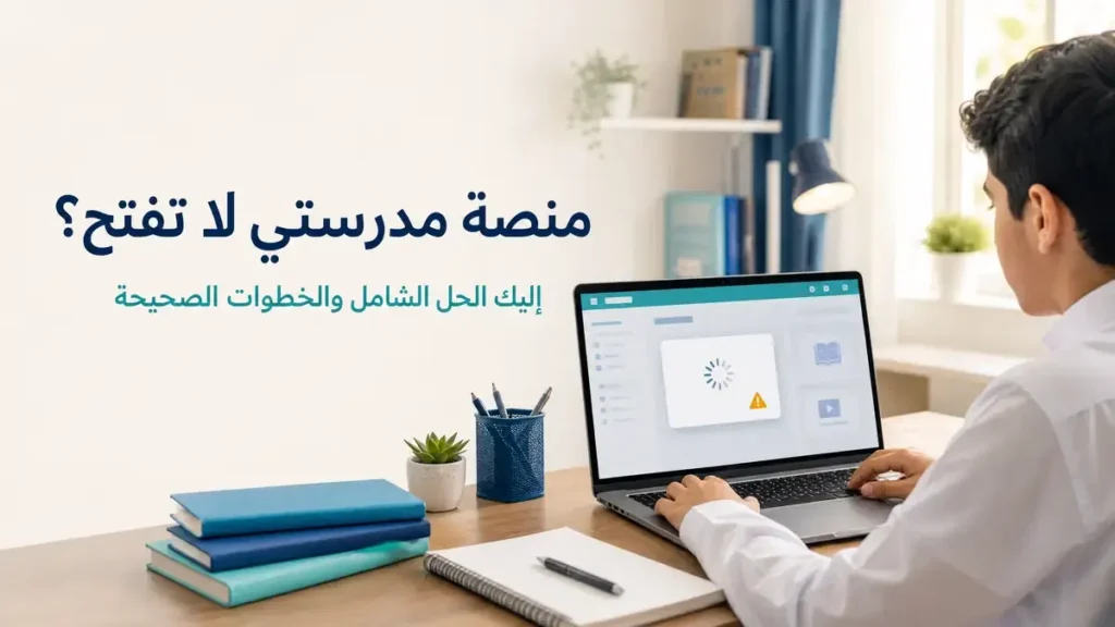 منصة مدرستي لا تفتح