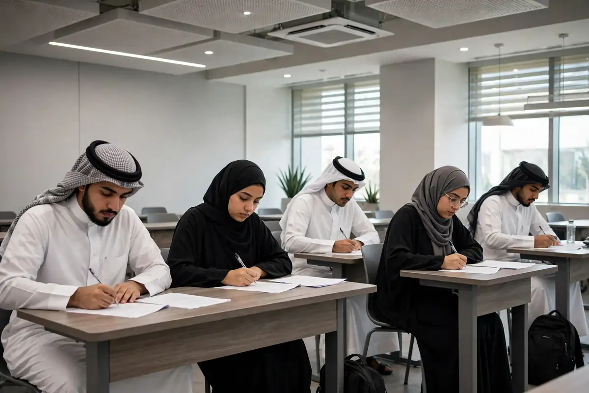 الاختبارات المركزية في منصة مدرستي