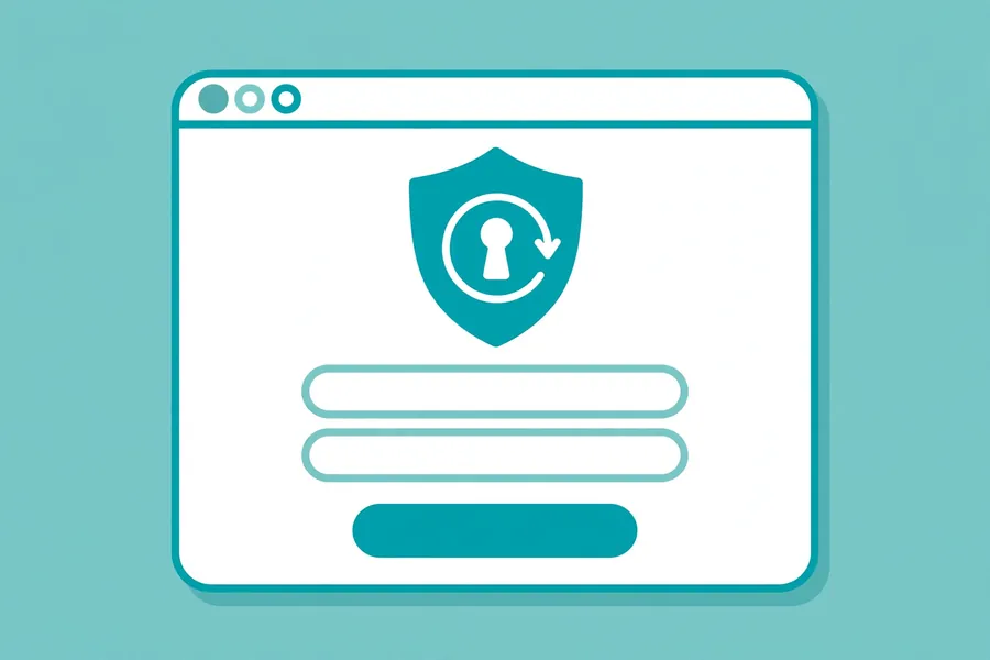 Madrasati password recovery option on the login page