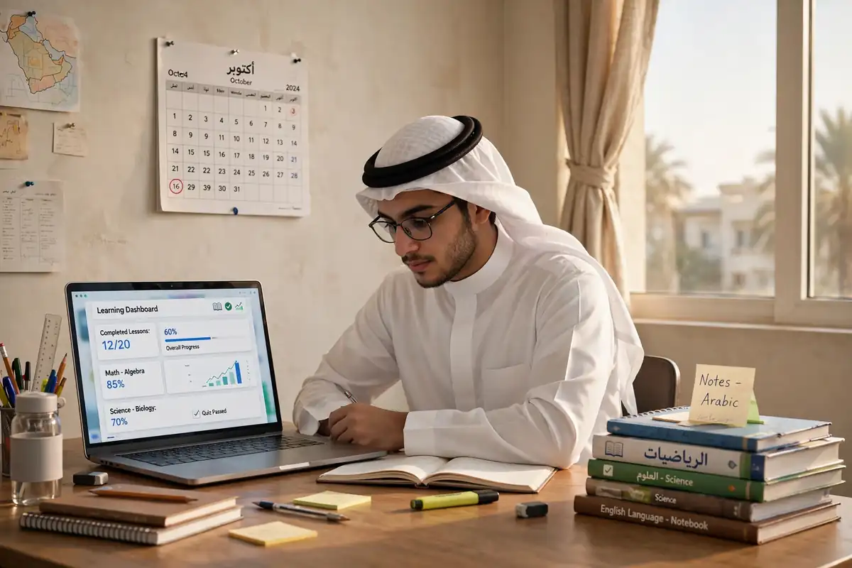 الاختبارات النهائية في منصة مدرستي