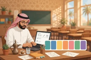 الخطة الأسبوعية في منصة مدرستي للمعلم