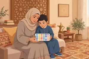 متابعة ولي الأمر للخطة الأسبوعية في منصة مدرستي